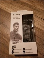 NEW Sony extra bass sport ear buds