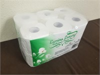 New pack of 12 double rolls of bathroom paper