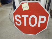 Double Sided Stop/Slow Metal Sign