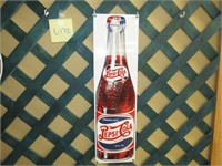 Metal Pepsi-Cola Sign