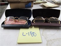 Lot of 2- Vintage Goldfilled Glasses