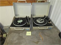 lot of 2 - Emerson Swingmate Record Players