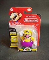 World of Nintendo Wario 4" Figure SEALED on Card