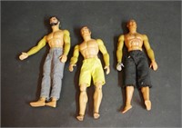 (3) Mattel Big Jim Figures