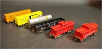 Vintage Group of American Flyer Freight Cars