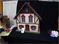 Wooden Doll house 27 x31T x14d