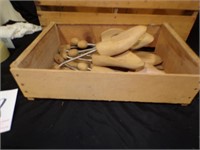 Crate of 10-Wise Shoe, Shoe forms (germany)