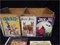 Jack&Jill Comics, Cracked, Mag, Hansel & Gretel..