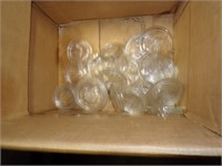 33-Glass Jar lids (Ball & Atlas)