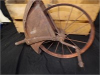 Trike wheel (Yard Art)
