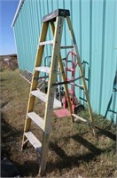 Husky Yellow Fiberglass 6' Ladder