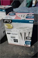 Box of TCP 14W Dimmable LED Light bulbs - 7 Total
