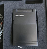 TENS-2500 Unit & Case (Electro Muscle Stimulator)