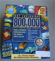 Art Explosion 19GB Clip Art Graphics Library