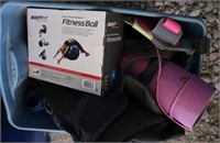 Large lot of Misc. Workout/Yoga Items