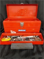 Mastercraft Tool Box with Tools Inside