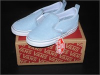 New Vans Slip on Blue Fog Running Shoes