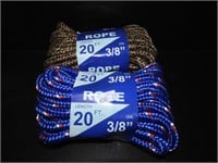 2 New 3/8 Utility Rope