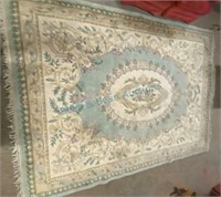Chinese sculptured rug 147” x 106”