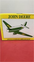 John Deere jd95 DC airplane bank