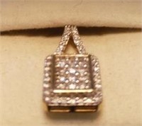 Kay Jewelers 10k and diamond pendant