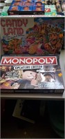 2 Board Games Candy Land and Monopoly Cheaters