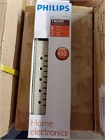 CASE OF 6 PHILIPS NEW SURGE PROTECTORS