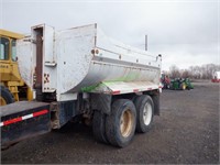 1977 WICT 2 Axle Gravel Dump Pup Trailer