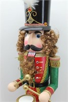 Wooden 32" Holiday Drummer Nutcracker with Box