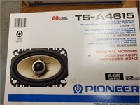pioneer car stereo speaker  #ts-a4615