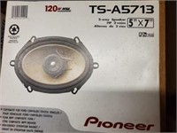 pioneer car stereo speaker  #ts-a5713