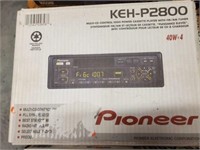 pioneer car stereo cd/am/fm tuner keh- p2800