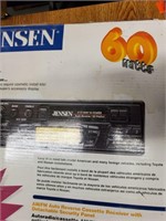 jensen car stereo cassette/am/fm kcc5220