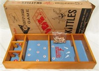 Vintage Skittles Game by Carrom w/ Original Box