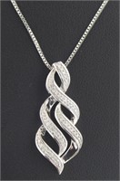 Genuine 1/2 ct Diamond Designer Necklace