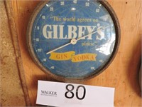 Gilbeys Please Gin/Vodka Thermometer