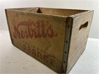 Drink Nesbitt’s - soda box - New Castle assoc box