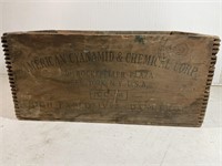 Dynamite Box - American Cynamid & Chemical- box