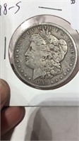 1898 S Morgan Silver $1 Dollar Coin