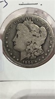 1904 S Morgan Silver $1 Dollar Coin