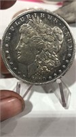 1890 O Morgan Silver $1 Dollar Coin