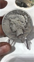1926 S Silver Peace $1 Dollar Coin