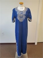 Vintage Glenn Mark Moroccan Tunic Dress - Sz Large