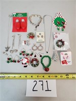 22 Pieces Fashion Jewelry - Christmas / Holiday