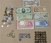 Foreign Money, Wheat Pennies, Transit Tokens Etc