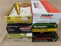 6 Boxes 7mm-08 Remington Cartridges