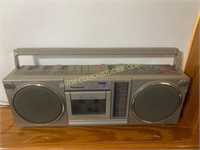 Vintage Panasonic portable cassette player stereo