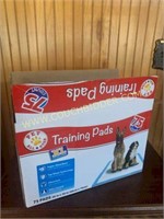 Box of XL puppy training pads