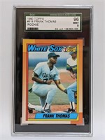 1990 Topps #414 Frank Thomas Rookie Mint 9