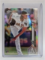 2020 Topps Chrome Refractor A.J. Puk Rookie #116